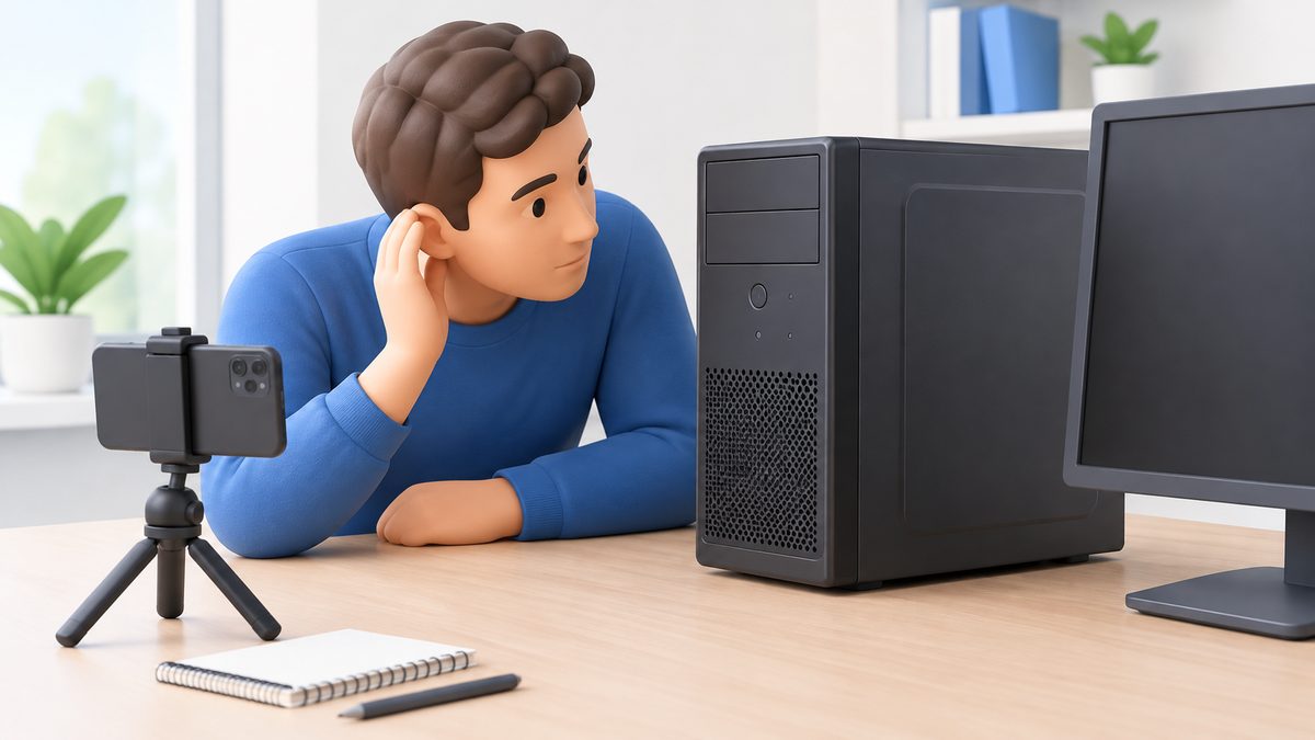 Computer startup beep troubleshooting guide illustration