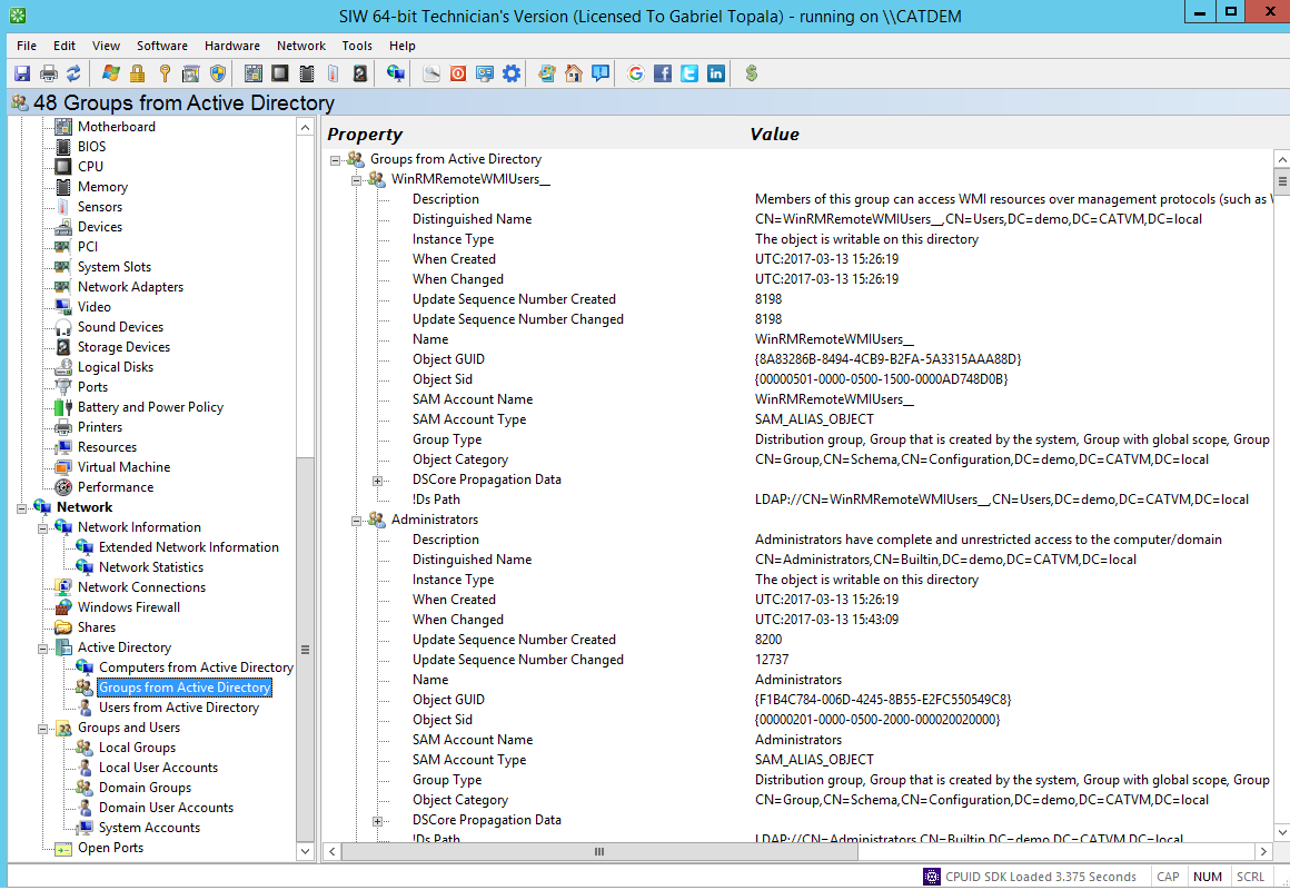 SIW | Active Directory - Groups